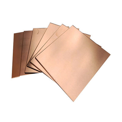 Inexpensive Copper Plate C12000 with Cu Min 99% Minimum Order of One Ton Width 20-2500mm