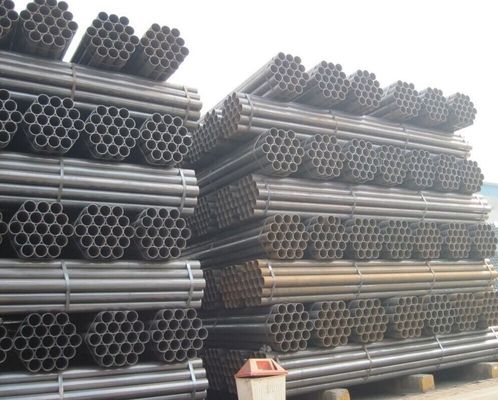 Thick Wall Pipe Q195 Q215 Q235 SS400 S235 erw carbon seamless steel pipes tubes for Duty Free Invoicing by actual weight
