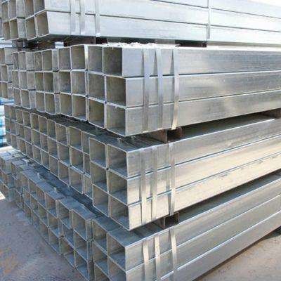 Superior Corrosion Resistance 0.12mm-6mm Thickness Hot Dip Galvanized Square Steel Pipe and Tube GI with ROHS Certificate