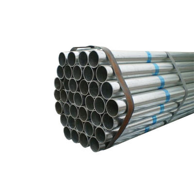 Strict Testing Regular Spangle Galvanized Steel Round Pipe with Assurance and Slightly Oiled