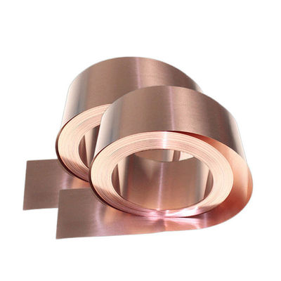 Non-Alloy Copper Strip Copper Coil 8mm Raw Materials with Customizable Width