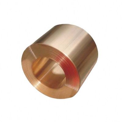 Copper Strip and Coil Stock with Decoiling Service Width 1mm-2500mm or Customize