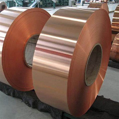 Customized Width Copper Coil for Industrial Applications Width 1mm-2500mm or According to Requirements