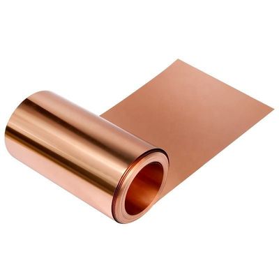 Raw Materials Red Copper Coil with Width 1mm-2500mm According to Customer Requirements