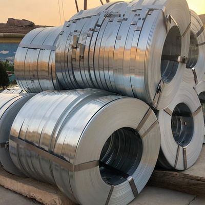 Galvanized Carbon Steel Strip with Customizable Width 9.8-850mm and Coating Z41-Z60