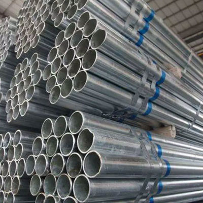 Punching Processing Service Cold Rolled Based Technique Hot-Dip Galvanized Steel Pipe with Strict Testing Assurance
