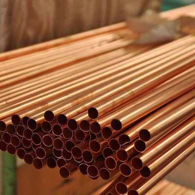 Food Grade Copper Pipe with Length 1-12 or as Customer Required from C1100 C1200 Grade