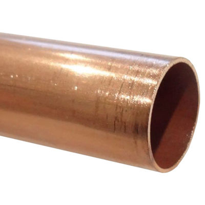High Copper Pipes 50m from Reputable Manufacturers with 99.9% Cu Min and Customized Length