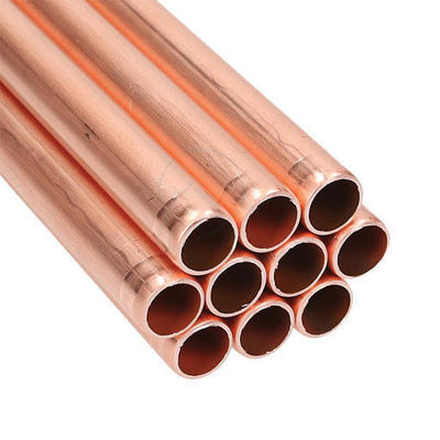 Affordable 100mm Diameter Copper Pipe with Punching Processing Service in Grade C1100 C1200