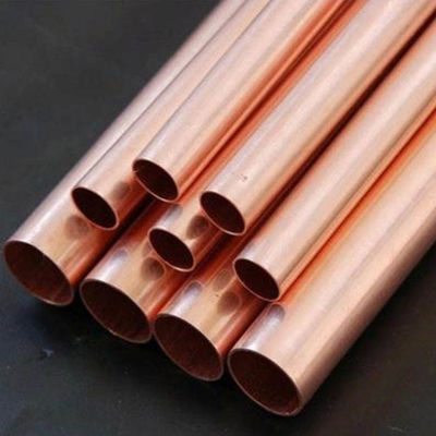 Affordable 100mm Diameter Copper Pipe with Punching Processing Service in Grade C1100 C1200