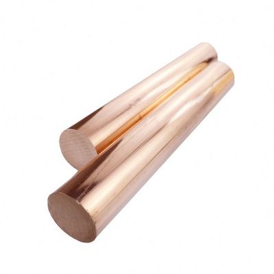 Round Copper Rod 99.9 Pure Copper Length 1-6m or Customizable Directly Sell