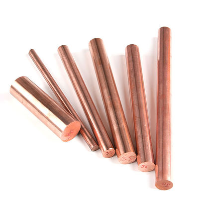 Directly Supply Red Copper Rod for Decoration Industry Processing Service Decoiling