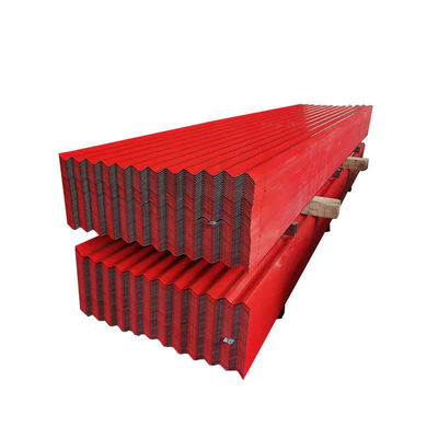 16 Gauge Corrugated Steel Sheets with Tolerance of ±1% and RAL Color Customized to Your Needs