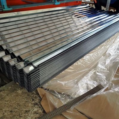 Strict Testing Assurance Galvanized Coloured Roofing Sheet with Regular Spangle and Full Hardness