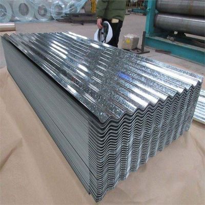 Corrugated Galvanized Zinc Roof Sheets with Punching Processing Service and Regular Spangle from Direct Supply