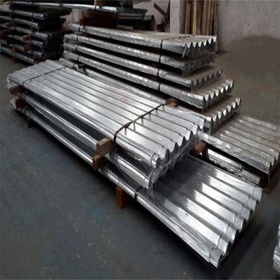 Corrugated Galvanized Zinc Roof Sheets with Punching Processing Service and Regular Spangle from Direct Supply