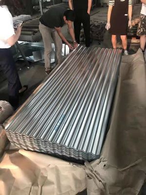 Hot Demand Regular Spangle Galvanized Iron Roof Sheet with Customized Width and Sizes 600-1250mm