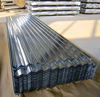 Testing Galvanized Corrugated Steel Roofing Sheet Strict Assurance with TISI Certification and Cutting Service
