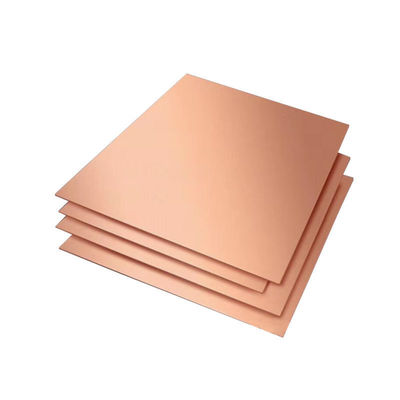 Source Your One Ton Minimum Order of Copper Sheet Plate with Width Range of 20-2500mm and Ultimate Strength ≥ 195 MPa