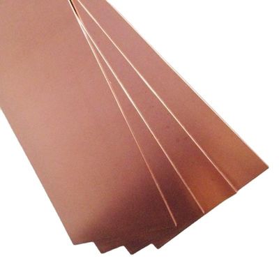 Minimum Order of One Ton Cold Rolled Copper Sheet /Plate with Width 20-2500mm and Grade Copper from Professional