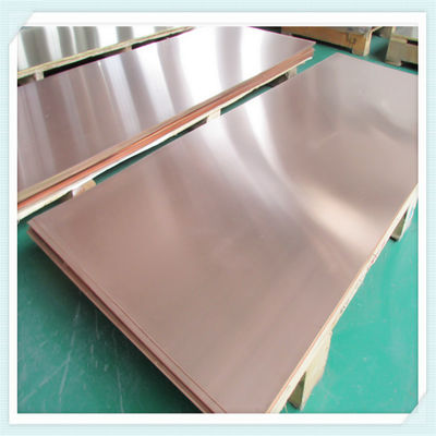 Minimum Order of One Ton Cold Rolled Copper Sheet /Plate with Width 20-2500mm and Grade Copper from Professional