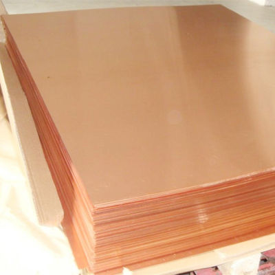 0.3mm~100mm Thickness Strength Copper Plate For Decoration Industry