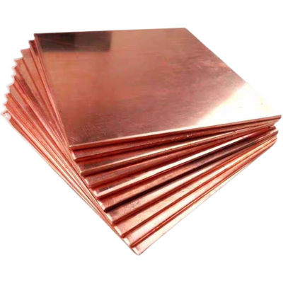 20~2500mm Pure Copper Plate for Decoration Industry from Grade Copper