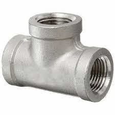 Round Head Code Stainless Steel Tube Fittings Tee at Best with Mirror Polished Finish