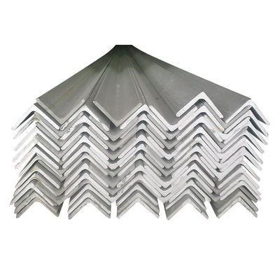 Cutting Processing Service Galvanized Unequal Angle Steel with Shop Primer and Shot Blasting