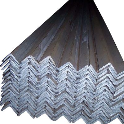 Cutting Processing Service Galvanized Unequal Angle Steel with Shop Primer and Shot Blasting