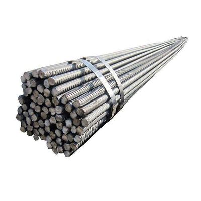 Custom HRB400 HRB500 Reinforced Rebar 4mm for AiSi Standard Alloy Requirement