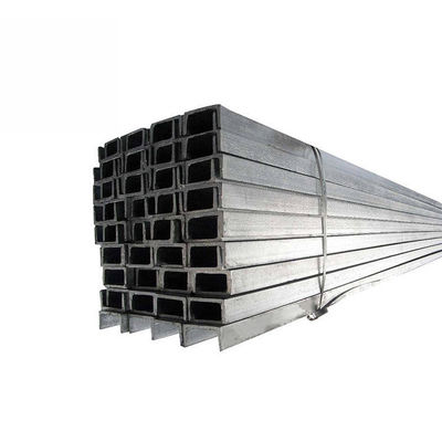 Zinc Coated C Channel Steel with Decoiling Processing Service and JIS ASTM GB BS EN DIN Standard