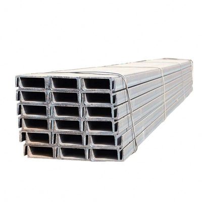 C Channel U Shape Steel Beam with Punching Processing Service and JIS ASTM GB BS EN DIN Standard Offered by Manufacturers