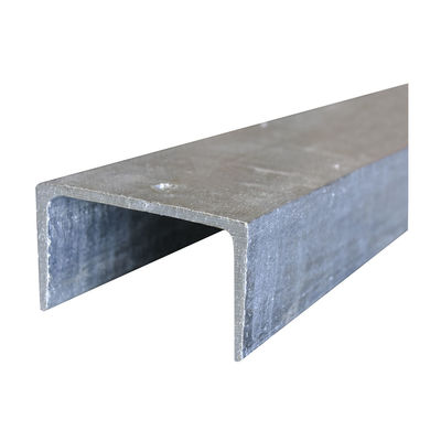 JIS ASTM GB BS EN DIN Standard SS 304 Stainless Steel U Channel at for Curtain Wall Engineering and Other Projects