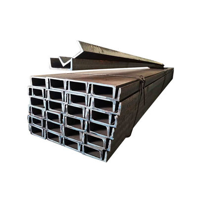 JIS ASTM GB BS EN DIN Standard U Channel Profile Steel at with Punching Processing Service