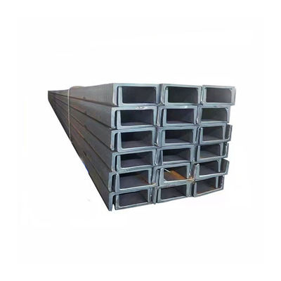 JIS ASTM GB BS Steel U Channel With Perforated Design Erosion Resistant