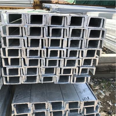 Hot Rolled Channel C Section Structural Steel for Curtain Wall Engineering and Structural Applications